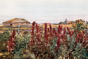 Un jardin potager à Veregin - Harold Copping